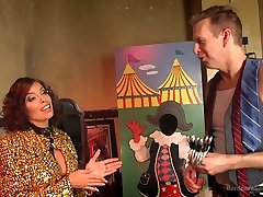 Britney Amber Gets Jam Packed By Horny Filthy Circus Performers - HardcoreGangbang