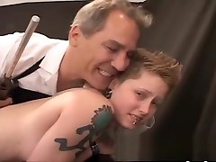 Short haired blonde with a marvelous ass unleashes her wild desires