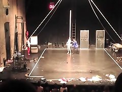 Naked on Stage 105 Magdalena Leite Nudes On The Circus