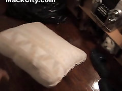Hot cum rolled off her tongue and onto her huge tits!