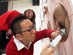 Fabulous Japanese slut Riri Kouda in Crazy Blowjob, pelac sex dani dintal JAV clip