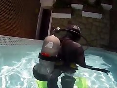 glossmen asian in gas mask