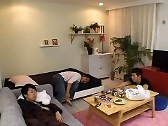 Crazy Japanese model Kotomi Asakura, fornce mom Arimura in Hottest Blowjob, Threesome JAV movie
