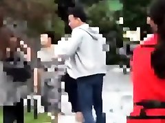 Pretty japanese teen fucking in her panties
