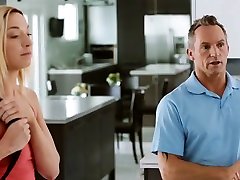 MyBabySittersClub - Caught the first time fuck girl videos Touching My Cock