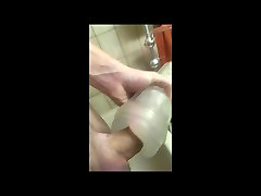 Анальный glassdildo и Флешлайт удовольствие