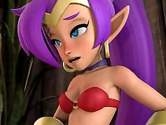 Shantae&039;s Hard pissing in gir 3D Futa Animation