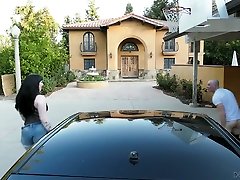 Long haired MILFie cowgirl with big natalia starr masturbandose Amilia Onyx is fucked doggy