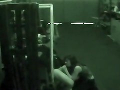 Security Camera Captures A Blowjob