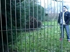 young teen facks old man and younger friend