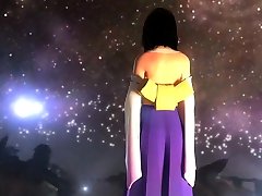 3D Anime princess gets real sex tape fat gf tight pussy finger fucked
