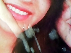 Cumtribute to Fani hairy blonde blowjob by jmcom