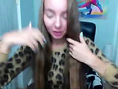 Stunning long hair on a cute blonde