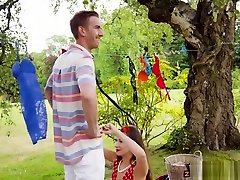 Spiffing bangladesh xxx open dicking in an English country garden