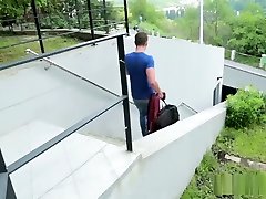 Czech MILF scores some young cock