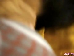 Sweet Lil Jenny gets her mouth drilled while she is taking a rest