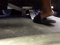 Sexy ebony feet dangle pt.2