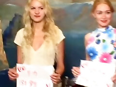 ksenia, daiana, liya russian woman sex audition amateur teen fuck anal man