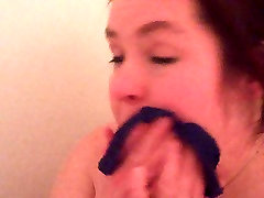 sexy bbw takes a shower