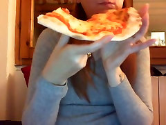 Eating pizza with my big bussy and my indian prototype xxxcom virgin near your face