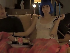 Latina jacks a big dick before riding it