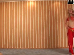 сексуальная танцовщица живота в красном платье
