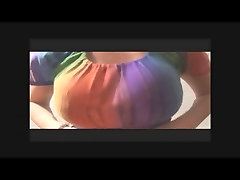 Busty Brunette Facesits & Drückt Ihrem Spielzeug