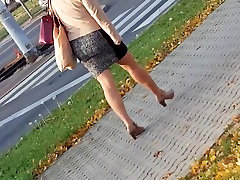 Shiny pantyhose