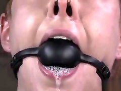 Anal Hooked Tied Up Sub Whipped Hard