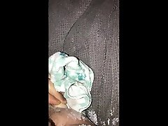 double dildo deep in ass