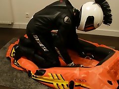 deflating an explorer pro strip ripped boat