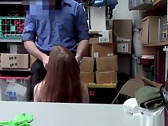 Stealing Teen Finally Caught And Fucked By Security