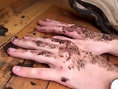 extremly dirty boots lick