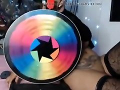 Sexy Latina babe masturbating