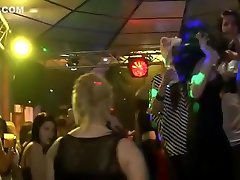 Yong girls fucked hard after dance