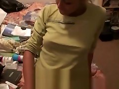 Tight horny blond chick gets morning surprise