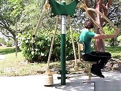 yoga pants ripped