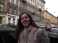 Shaved teen seduced into some doggystyle fucking