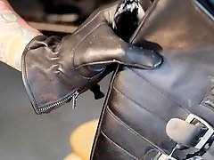 security officer groß cum auf police stiefel