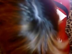 krankenschwester geben spinne gag blowjob tragen arm binder & augenbinde cum in mund