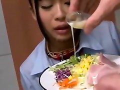 Jap school girl chained and facefucked 2