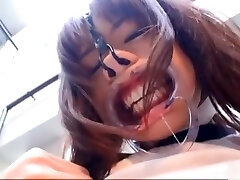 Subtitled Weird Japanese Face Destruction Shaved Schoolgirl
