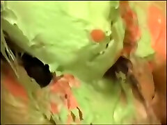 ASIAN GIRLS PIED AND SLIMED
