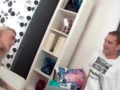 Slim Blonde Wife Fucks Stranger