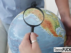 Sofy Soul in Cute Nerdy Teen Sofy Takes It Hard In The Ass - TeensFucking