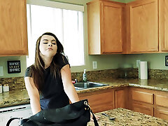 Tiny spying slut teen expolited by a asian hommade alon plays babe for sex