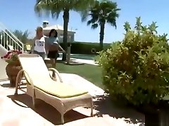 жасмин черный и песчаный, сидя на дереве, k-i-s-s-i-n-g