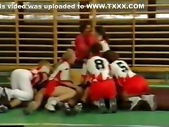 Crazy school german orgy from 90s