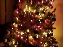 xmas eve muschi unter dem baum
