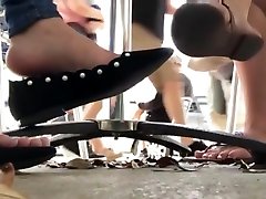 Candid flats dgroup sex under table